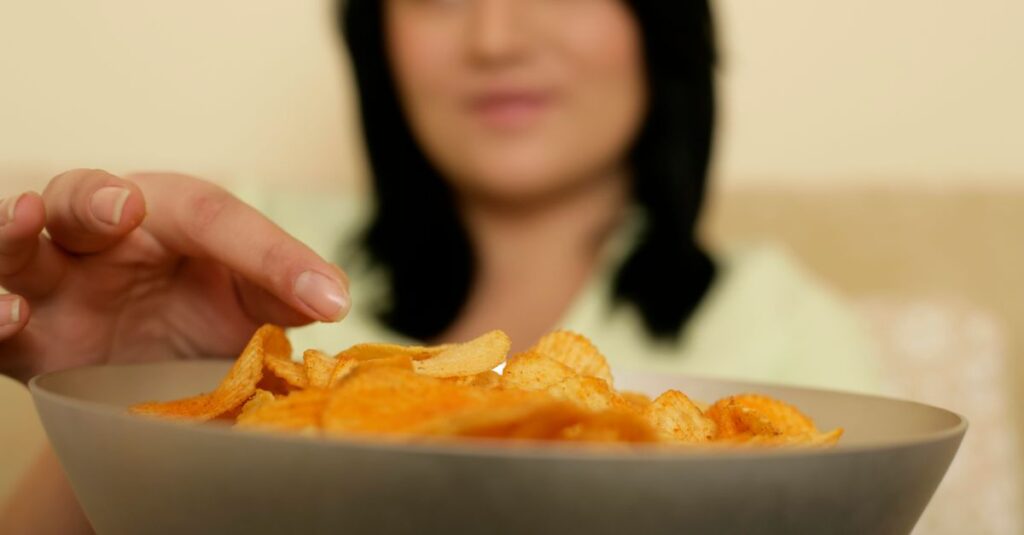 ゼンブチップスを太らない間食にするための3つの工夫をイメージ化した画像