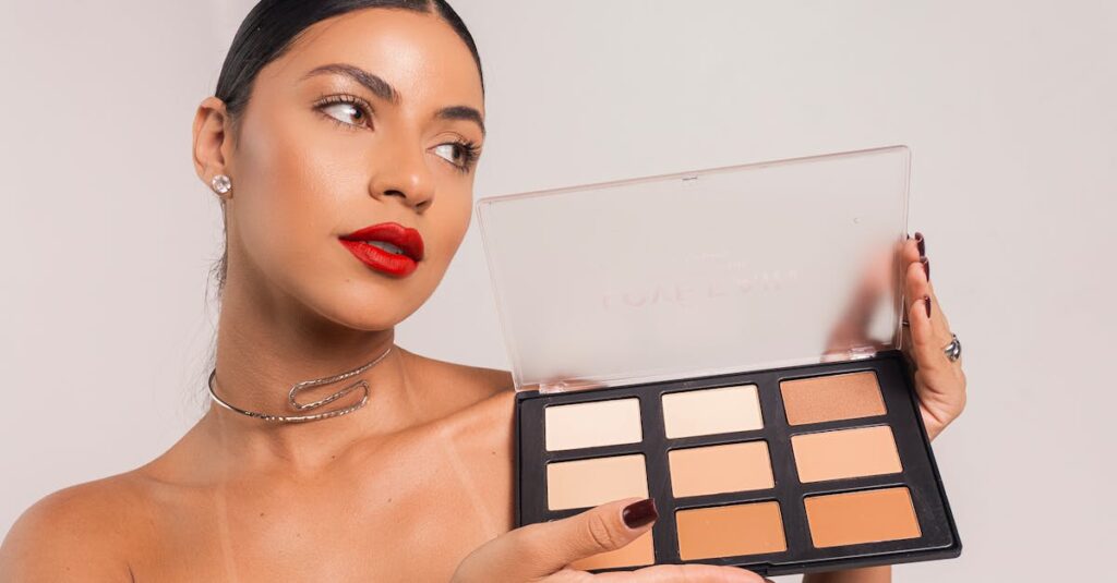 セザンヌのトーンフィルターハイライトの使い方と塗る位置をわかりやすく示した図解イラスト